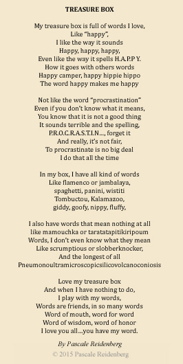 Treasure Box --Poem